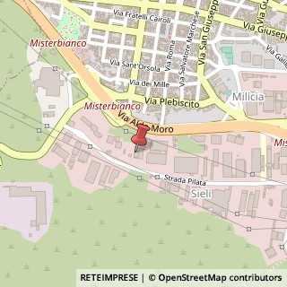 Mappa Strada Comunale Pilata, 34, 95045 Misterbianco, Catania (Sicilia)