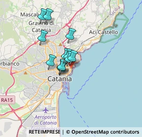 Mappa Viale Africa, 95129 Catania CT, Italia (2.60917)