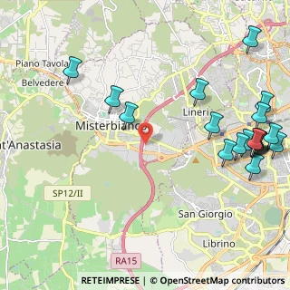 Mappa Via Mattei, 95045 Misterbianco CT, Italia (3.22316)
