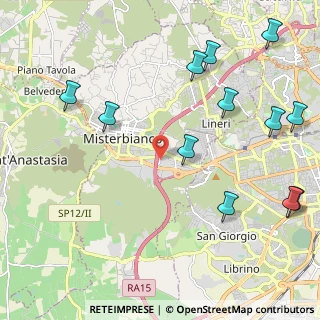 Mappa Via Mattei, 95045 Misterbianco CT, Italia (3.0725)