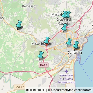 Mappa Via Mattei, 95045 Misterbianco CT, Italia (5.33143)