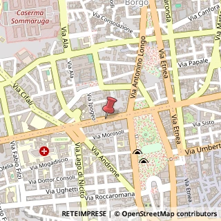 Mappa Viale Regina Margherita, 33, 95125 Catania, Catania (Sicilia)
