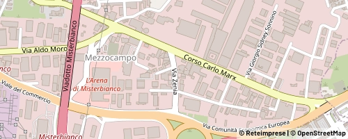 Mappa Misterbianco