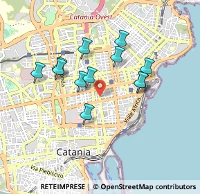 Mappa 95129 Catania CT, Italia (0.8675)