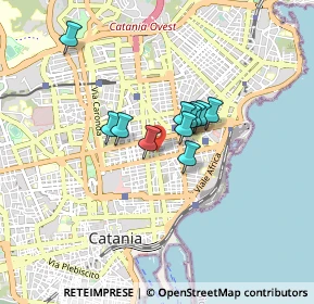 Mappa 95129 Catania CT, Italia (0.61455)