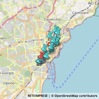 Mappa 95129 Catania CT, Italia (1.03)