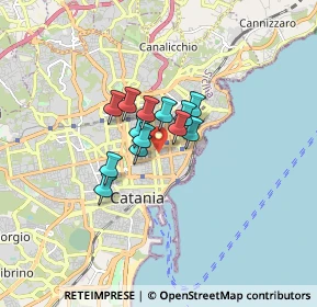 Mappa 95129 Catania CT, Italia (1.02231)