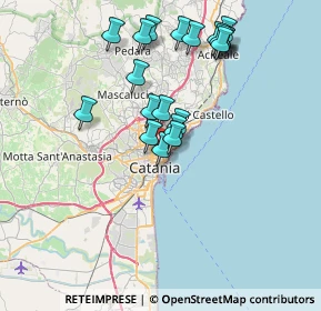 Mappa 95129 Catania CT, Italia (8.0615)