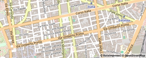 Mappa Catania