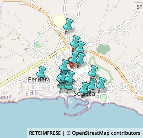 Mappa Via Madonna della Rocca, 92019 Sciacca AG, Italia (0.69235)