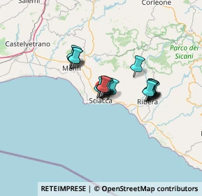 Mappa Via Enna, 92019 Sciacca AG, Italia (9.4915)