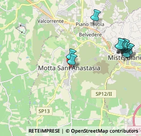 Mappa Via Roma, 95040 Motta Sant'Anastasia CT, Italia (2.73667)