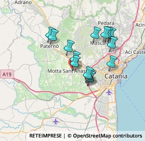 Mappa Via Roma, 95040 Motta Sant'Anastasia CT, Italia (6.62467)