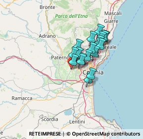 Mappa Via Roma, 95040 Motta Sant'Anastasia CT, Italia (10.60056)