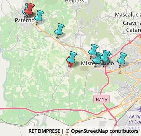 Mappa Via XX Settembre, 95040 Motta Sant'Anastasia CT, Italia (5.05545)