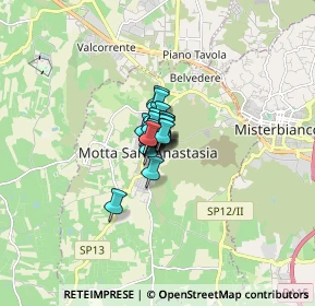 Mappa Via XX Settembre, 95040 Motta Sant'Anastasia CT, Italia (0.5055)