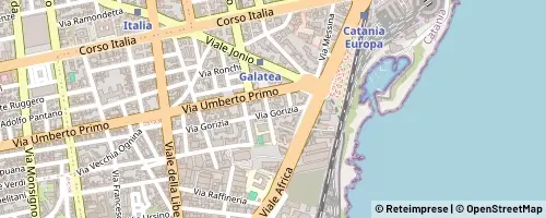 Mappa Catania