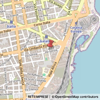 Mappa Via Salemi, 11, 95129 Catania, Catania (Sicilia)