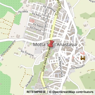 Mappa Viale della Regione, 64, 95040 Motta Sant'Anastasia, Catania (Sicilia)