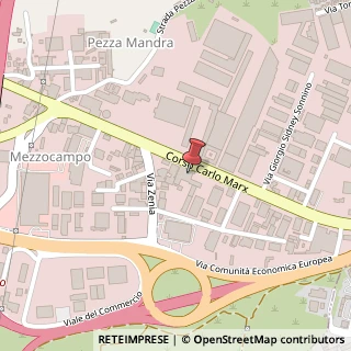 Mappa Corso Carlo Marx, 88, 95045 Misterbianco, Catania (Sicilia)