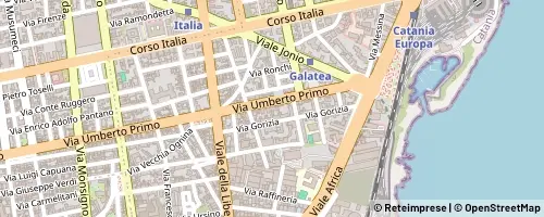 Mappa Katania
