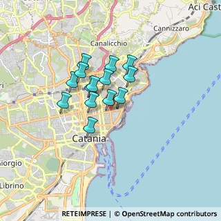Mappa Via Vecchia Ognina, 95131 Catania CT, Italia (1.32714)