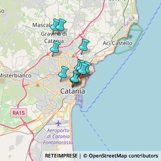 Mappa Via Vecchia Ognina, 95131 Catania CT, Italia (2.35)