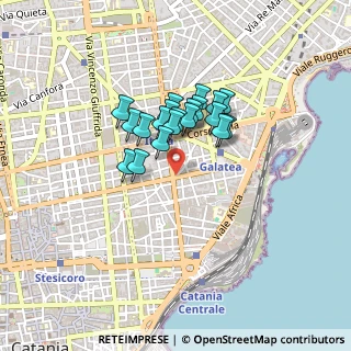 Mappa Via Vecchia Ognina, 95131 Catania CT, Italia (0.333)