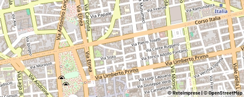 Mappa Catania