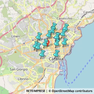 Mappa Via Cifali, 95125 Catania CT, Italia (1.27867)