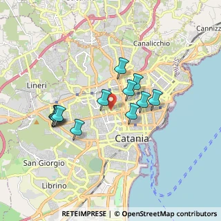 Mappa Via Cifali, 95125 Catania CT, Italia (1.7075)