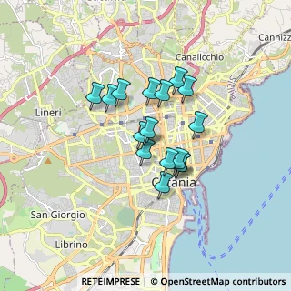 Mappa Via Cifali, 95125 Catania CT, Italia (1.38)