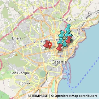 Mappa Via Cifali, 95125 Catania CT, Italia (1.48727)