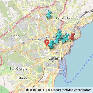 Mappa Via Cifali, 95125 Catania CT, Italia (1.34818)