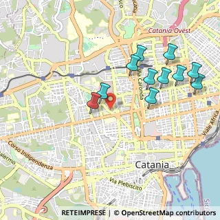Mappa Via Cifali, 95125 Catania CT, Italia (1.13545)