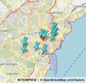 Mappa Piazza Roma, 95126 Catania CT, Italia (1.20364)