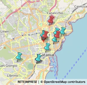 Mappa Piazza Roma, 95126 Catania CT, Italia (1.38917)