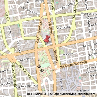 Mappa Piazza Roma, 18, 95125 Catania, Catania (Sicilia)