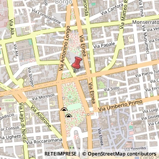 Mappa Piazza Roma, 16, 95125 Catania, Catania (Sicilia)