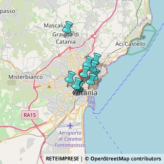 Mappa Piazza Roma, 95126 Catania CT, Italia (1.76636)
