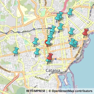 Mappa Piazza Roma, 95126 Catania CT, Italia (1.09)