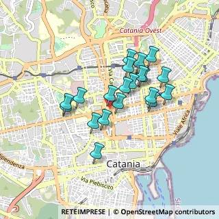 Mappa Piazza Roma, 95126 Catania CT, Italia (0.8055)