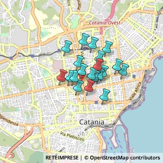 Mappa Piazza Roma, 95126 Catania CT, Italia (0.6165)