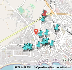 Mappa Via degli Ulivi, 92019 Sciacca AG, Italia (0.461)