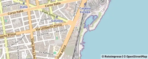 Mappa Catania