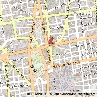 Mappa Viale XX Settembre, 8, 95128 Catania, Catania (Sicilia)