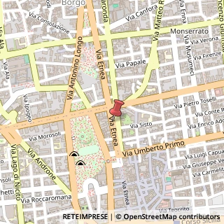 Mappa Via Etnea, 368-370, 95124 Catania, Catania (Sicilia)
