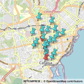Mappa Viale Regina Margherita, 95129 Catania CT, Italia (0.7445)
