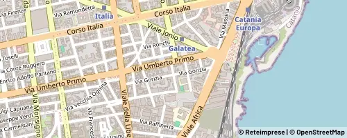 Mappa Catania
