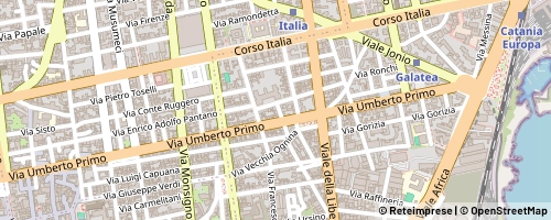 Mappa Catania